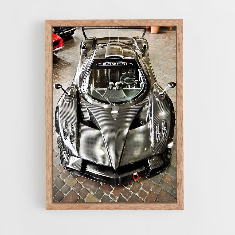Poster Zonda Silver Dream – affiche Pagani (vue 4)